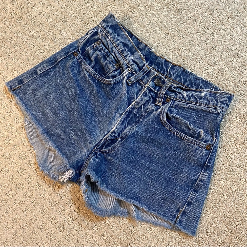 Vintage 60s Levi’s Big E Denim Shorts